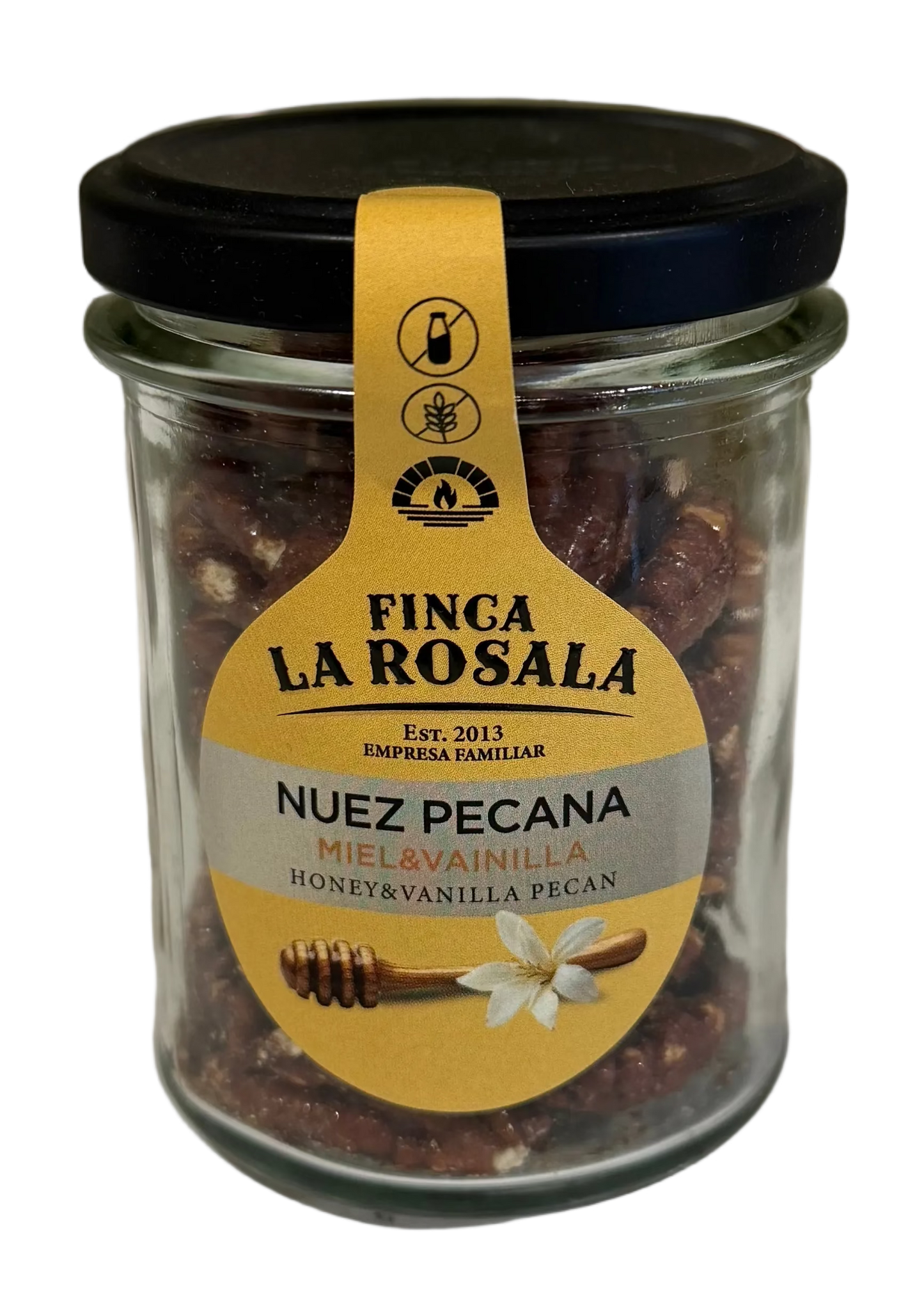 Honing & vanille pecannoten 75g