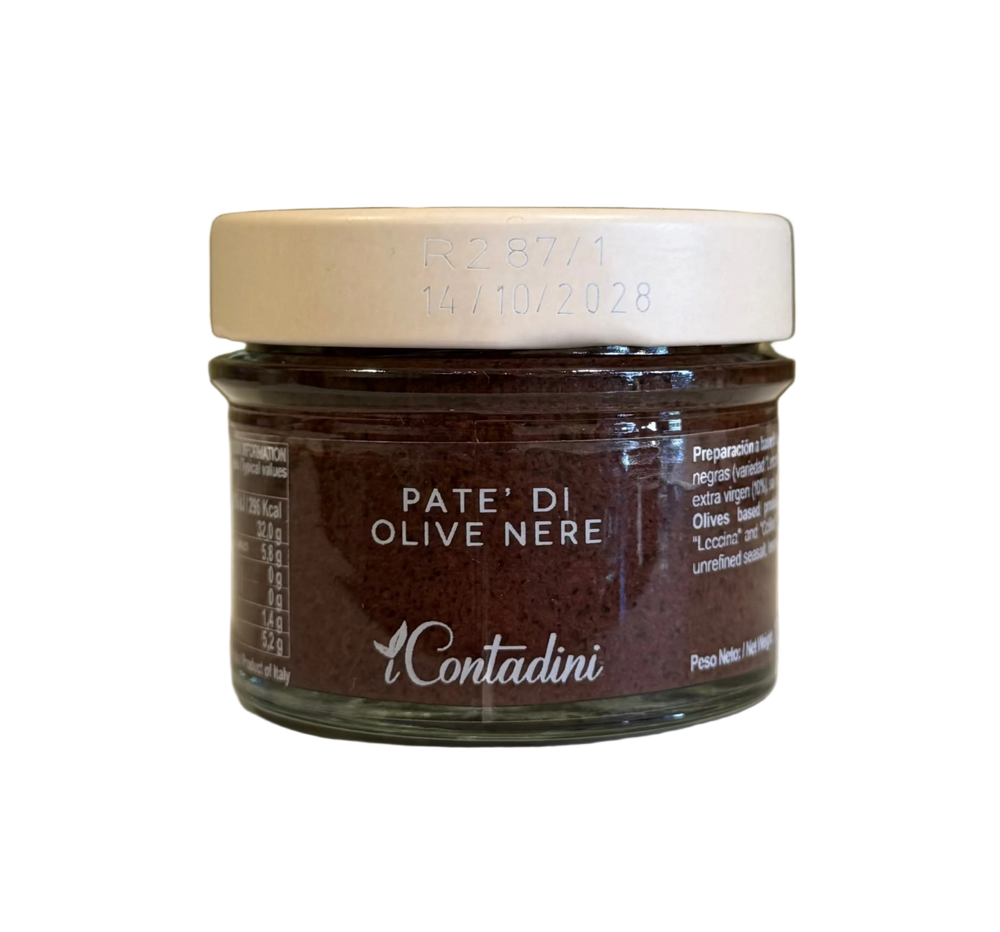 Paté van zwarte olijven 100g