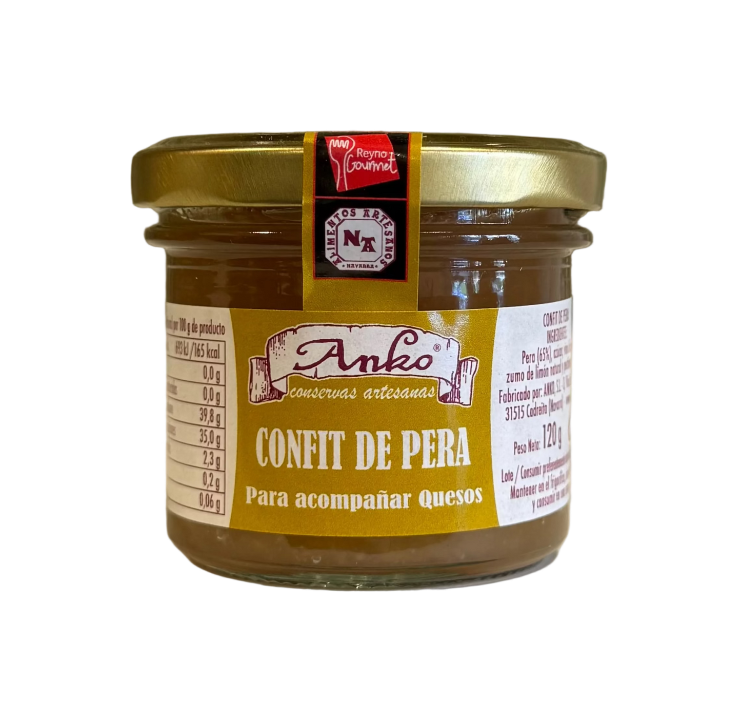 Perenconfituur 120g